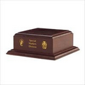 Waterford Medium Mahogany Base w/ Brass Plate